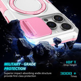 Apple iPhone 16 Pro Max      Magsafe Sliding Cover Case    [Pinkwhite]