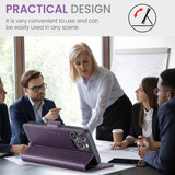 Apple iPhone 16 Pro      Pu Wallet Case    [Purple]