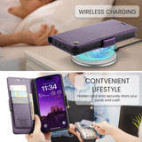 Apple iPhone 16 Pro      Pu Wallet Case    [Purple]