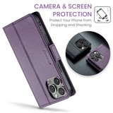 Apple iPhone 16 Pro      Pu Wallet Case    [Purple]