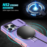 Apple iPhone 16 Pro Max      Magsafe Sliding Cover Case    [Purple]