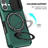 Apple iPhone 16      Magsafe Sliding Cover Case    [Teal]