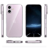 Apple iPhone 16 Plus      Soft Gel Case    [Clear]
