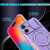 Apple iPhone 16 Plus      Magsafe Sliding Cover Case    [Purple]