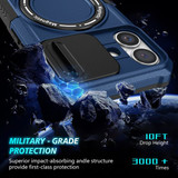 Apple iPhone 16      Magsafe Sliding Cover Case    [Navy]