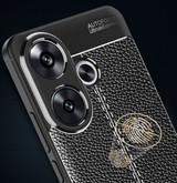 Xiaomi Poco F6      Leather Texture Case    [Black]