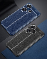 Xiaomi Poco F6      Leather Texture Case    [Black]
