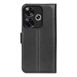 Xiaomi Poco F6      Pu Wallet Case    [Black]