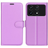 Xiaomi Poco F6 Pro      Pu Wallet Case    [Purple]