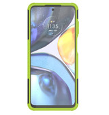 Motorola G22      Heavy Duty Case    [Green]