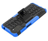 Motorola G22      Heavy Duty Case    [Blue]