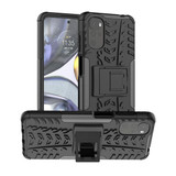 Motorola G22      Heavy Duty Case    [Black]