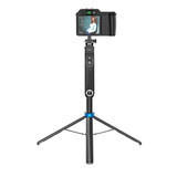 Hoco Premium Bluetooth Selfie Stick w/ 1.75m Quadpod, Camera Mount, Stabilizer (K22)
