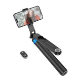 Hoco Premium Bluetooth Selfie Stick w/ 1.75m Quadpod, Camera Mount, Stabilizer (K22)