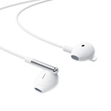 Acefast Digital Ergonomic USB-C Earphone w/ Mic, Universal (L3) White 