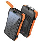 PROMATE SOLARTANK-20PDQI 20000mAh Rugged EcoLight Solar Power Bank with 10W Wireless Qi Charging and 20W Power Delivery