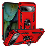 Google Pixel 9 Military Armour Case [Red]