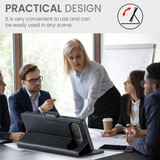 Google Pixel 9 Pu Wallet Case [Black]