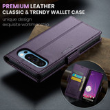 Google Pixel 9 Pro XL Pu Wallet Case [Purple]