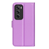 Oppo Reno 12 Pro Pu Wallet Case [Purple]