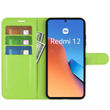 Xiaomi Redmi 12 5G Pu Wallet Case [Green]