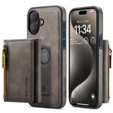 Apple iPhone 16 Plus Magnetic Wallet [Coffee]