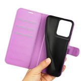 Moto Edge 50 Pro Pu Wallet Case [Purple]