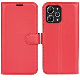 Xiaomi Redmi 12 5G Pu Wallet Case [Red]