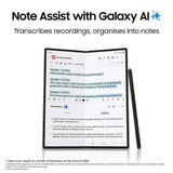 Samsung Galaxy Z Fold6 SM-F9560  Mobile Phone [256GB / 12GB RAM Crafted Black]