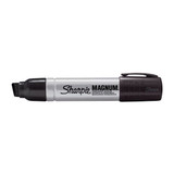 SHARPIE Single Magnum Permanent Marker with Durable Chisel Tip. Extra-wide Chisel Tip. Bold Ink Marks on Wet & Oily Surfaces. Quick-drying Ink. Extra-large Body. Quick-drying Fade & Water Resistant