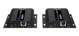 LENKENG HDbitT HDMI Extender over IP Kit - 4K@60Hz, 120m Range, Transmitter & Receiver, LKV483