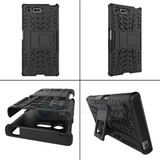 Sony Xperia X Compact      Heavy Duty Case    [Blue]