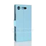 Sony Xperia XZ1      PU Wallet Case    [Lightblue]