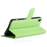 Sony Xperia Xa      PU Wallet Case    [Green]