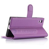 Sony Xperia Xa1      PU Wallet Case    [Purple]