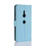 Sony Xperia XZ3      PU Wallet Case    [Lightblue]