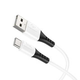 Ultra Soft Silicon Cable (X82) - Type C [White] 
