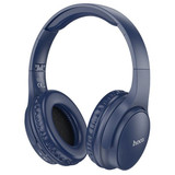 Bluetooth Headset w/ MicroSD & Aux Mode (W40) [Blue] 