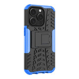Apple iPhone 15 Pro Heavy Duty Case Blue