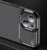 Apple iPhone 15 Carbon Fibre Case Black
