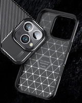 Apple iPhone 16 Pro      Carbon Fibre Case    [Black]