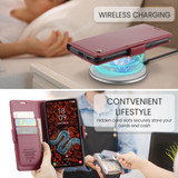Samsung Galaxy S24+      Pu Wallet Case    [Maroon]