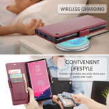 Samsung Galaxy S24 Ultra      Pu Wallet Case    [Maroon]