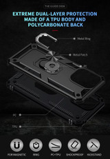 Xiaomi Redmi 13C 4G      Military Armour Case    [Black]