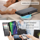 Apple Iphone 15      Pu Wallet Case    [Black]