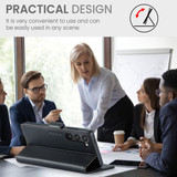 Samsung Galaxy S24+      Pu Wallet Case    [Black]