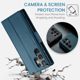 Samsung Galaxy S23 Ultra      Pu Wallet Case    [Navy]