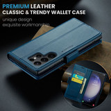 Samsung Galaxy S23 Ultra      Pu Wallet Case    [Navy]
