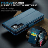 Samsung Galaxy S22 Ultra      Pu Wallet Case    [Navy]