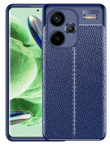Xiaomi Redmi Note 13 Pro Plus 5G      Leather Texture Case    [Navy]